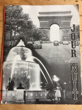 Menu Carte Restaurant Paris 1960 JOUR ET NUIT - NARCISSE LECOQ - Champs Elysées