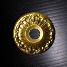 Ornement douille métal doré lustre éclairage art déco Restauration Empire N7609