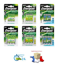 Piles rechargeables accu ENERGIZER AAA/AA HR03/HR6 500 à 2300 mAh PRIX DEGRESSIF