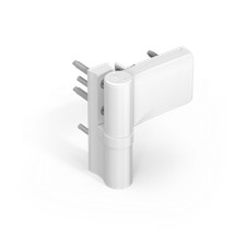 KT-N 6R Paumelle universelle HAHN NEUF Blanc