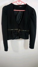 Veste blazer noire cintrée MIM taille 36 38 ? très bon état (2271)