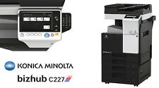 MULTIFONCTION  KONICA MINOLTA BUSINESS HUB C227 COULEUR  A4/A3  22 PAGES/MINUTE
