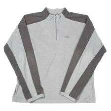 The North Face Polaire 1/4 Fermeture Éclair M Sweat Pull Haut Base