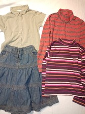 Jupe T-shirt Sous Pull 8 Ans Fille