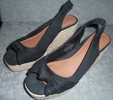 Sandales à talon compensé en corde de H&M - 39