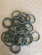 Lot de 30 anneaux rideau En Fer De Couleur Vert Celadon