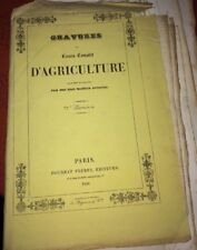 JARDINS. MINOTERIE. MOULIN A HUILE. PLANTES. 42 PLANCHES. 1836-37.