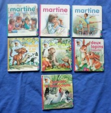 lot de 7 livres tout carton Martine et Martine raconte / Marcel Marlier *