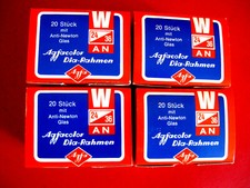 CADRES DIAPOSITIVES  AVEC VERRE  ANTI- NEWTON  AGFA 24 X 36    4   BOITES DE 20 