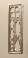 Backplate I/o Shield Plaque arrière carte mère 