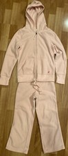 Old Navy Outfit Girls Size Small Xsmall Fleece Pink Pants & Hoodie Jacket