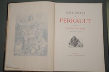 Contes de Charles Perrault 1880 illustré de nombreuses gravures de Gustave Doré 
