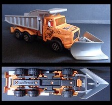 Majorette 1/60 - Camion Ford Louisville Benne et Chasse Neige - série Extractor 