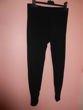  legging noir  taille élastique 44/46 extensible terre de marin