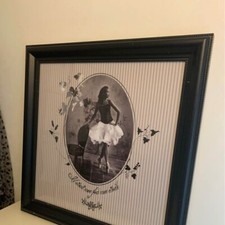 Affiche vintage avec cadre