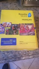 ROSETTA STONE V4 FRANCAIS (FRENCH) LEVEL 1,2,3,4,5  For PC,MAC NO KEY CODE~READ