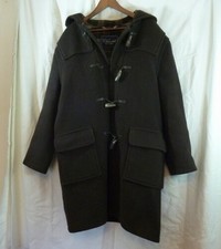 MANTEAU anglais HOMME Duffle Coat CHURCHILL T 46 MARRON très bon état 