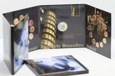Belgique 2002 zone euro 1 et 2 cents - Coffrets euro BU - 32758