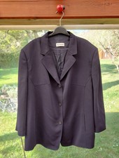 VESTE  FEMME  MARINE DEMI SAISON SPECIAL GR. TAILLE 56 