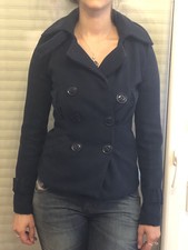 Manteau Bleue Marine Jennyfer T 36