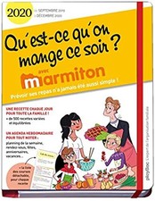 Agenda Qu'est ce qu'on mange ce soir 2020 ? (de sept 2019 a decembre 2020):...
