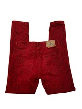 JEAN FEMME FANTAISIE CIMARRON ROUGE TAILLE FR 36 COUPE SLIM