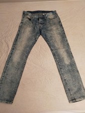 Pantalon Jean H&M Bleu délavé Vintage (T : M / Slim fit)