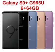 Original Samsung Galaxy S9+ Plus SM-G965U 64GB Débloqué 6.2" Android SmartPhone