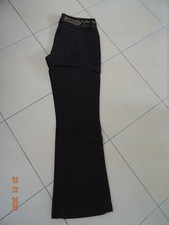 Pantalon droit marron Les 3 Suisses taille 38