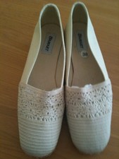 ESPADRILLES CORDE ET TOILE - pointure 38 - ENVOI FRANCE GRATUIT