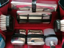 Ancienne Trousse De Toilette Necessaire Voyage Vintage 