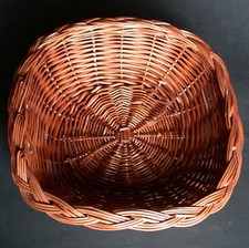 PANIER  CORBEILLE  PANIERE  OSIER   39 cm x 39 cm hauteur 10 cm