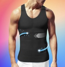 GAINE AMINCISSANTE FITNESS SLIM NOIRE HOMME FIT SPORT M