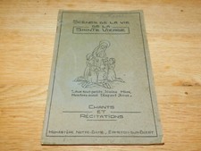 CHANTS vie SAINTE VIERGE monastère Notre-Dame d'Ermeton-sur-Biert METTET NAMUR
