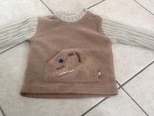 pull polaire et laine 1 an