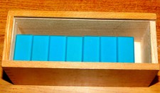  jeu de 28 DOMINOS coffret bois complet en GALALITH SUPER ROUENNAIS COMPETITION 