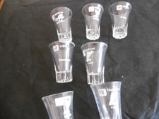 7 VERRES à ALCOOL "signes du zodiaque"