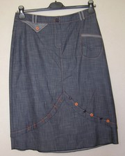 Jupe bleue jean léger - Taille 40 - Lewinger - Neuve