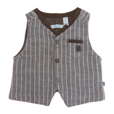 Obaïbi gilet de costume   cérémonie garçon 1 an