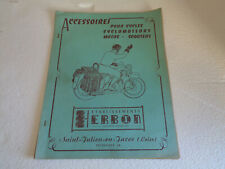 ANCIENNE brochure cycles motos scooters herbon saint julien en jarez pièce moto