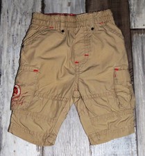 ~ 6 mois ORCHESTRA - AUR164 ~ Superbe Pantacourt / Bermuda en coton beige Garçon