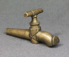 ROBINET EN BRONZE Jardin évier ancien Bassin Fontaine lavabo cuisine 