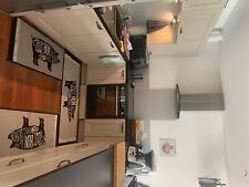 Meubles de cuisine Beige/Noire, très bon état, posée par un cuisiniste 