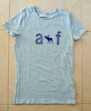 ORIGINAL TEE SHIRT ABERCROMBIE BLEU XL ENFANT SOIT ENV. 14 / 16  ANS