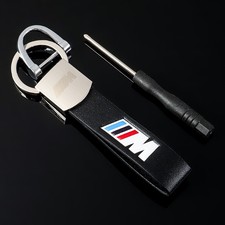 Porte clé BMW M Sport M performance   LOGO  Neuf sous blister cuir 