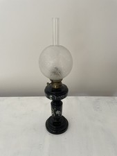 Ancienne lampe a petrole W w kosmos Napoléon 3 19eme
