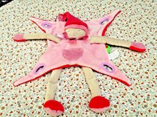 C/ DOUDOU & COMPAGNIE TATOO LUTIN GM ROSE FRAMBOISE PATTE BONNET 50CM NEUF