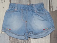  ~ 3 mois CREEKS - NRF176  /  Short imitation jean bleu Fille ~