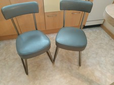 Ancienne paire de sièges de bureau années 50 / 60 