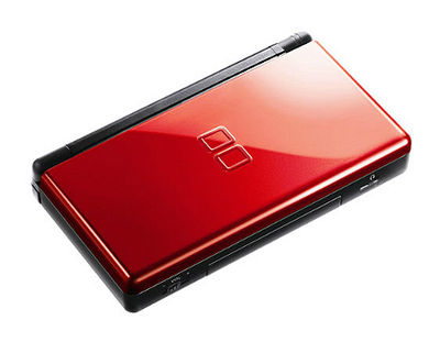 Nintendo DS Lite Crimson Red/Black Handheld System